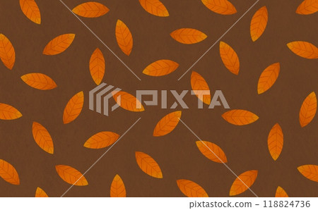 Brown leaf pattern (Brown) Brown leaf pattern (Brown) 118824736