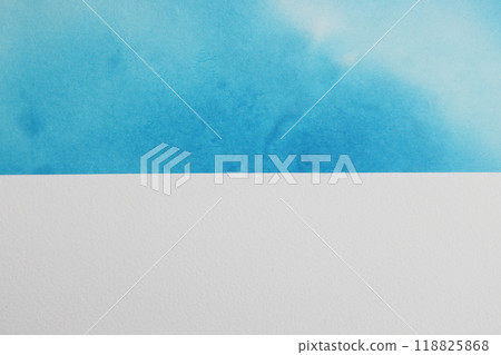 Light blue washi paper and white paper Light blue washi paper and white paper 118825868