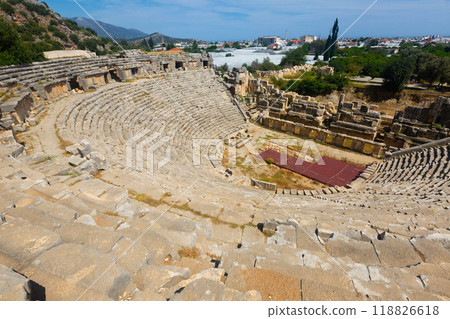 Roman theatre in Myra, Antalya Province, Turkey Roman theatre in Myra, Antalya Province, Turkey 118826618