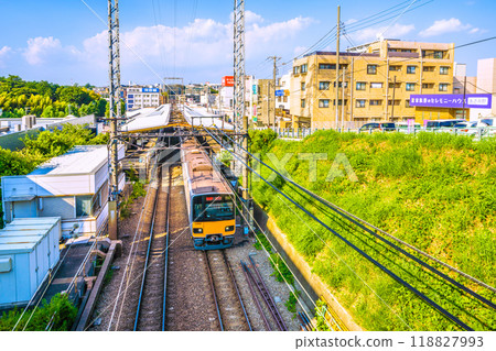 日本橫濱市景9月、阿札野站等景觀=6日 日本橫濱市景9月、阿札野站等景觀=6日 118827993
