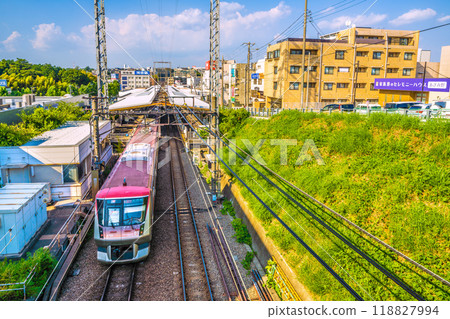 日本橫濱市景9月、阿札野站等景觀=6日 日本橫濱市景9月、阿札野站等景觀=6日 118827994