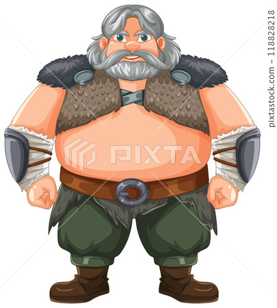 Strong Warrior with Armor Strong Warrior with Armor 118828218