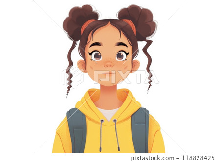 背著背包的學生插畫 118828425