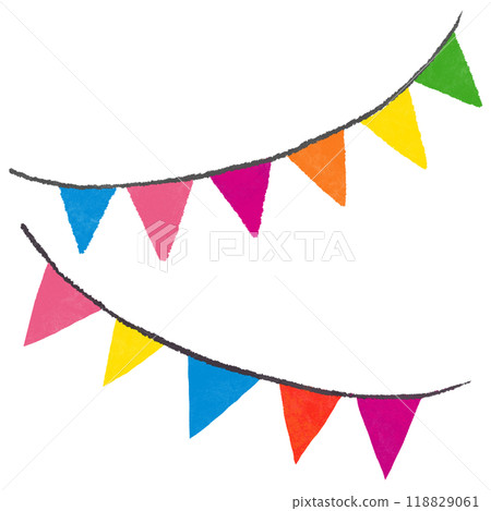 2面彩旗 118829061