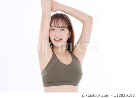 Women stretching 118829198