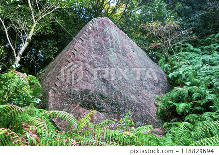 Hyogo Prefecture, Kabutoyama Forest Park, East Rokko Stone Quarry, Regretful Stone Hyogo Prefecture, Kabutoyama Forest Park, East Rokko Stone Quarry, Regretful Stone 118829694