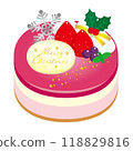 聖誕蛋糕 118829816