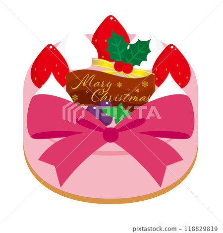 聖誕蛋糕 118829819