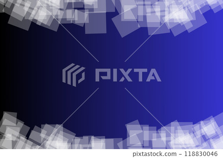 Gradient blue background. Geometric texture of light-dark blue squares. The substrate for branding, calendar, postcard, screensaver, poster, cover 118830046