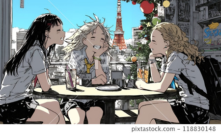 Young people's Christmas party 118830148