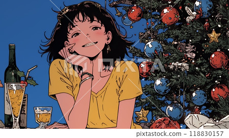 Young people's Christmas party 118830157