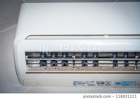 空調室內機發黴髒 空調室內機發黴髒 118831221