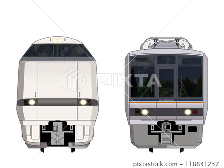 Kyoto Train No.4_683 Series 4000 Series / 207 Series 2000 Series 118831237