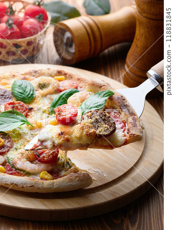 Mixed pizza Mixed pizza 118831845