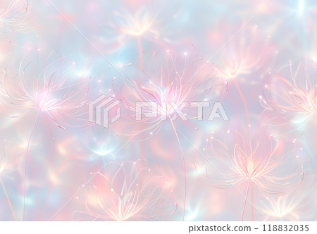 白色柔和的線條藝術背景 118832035