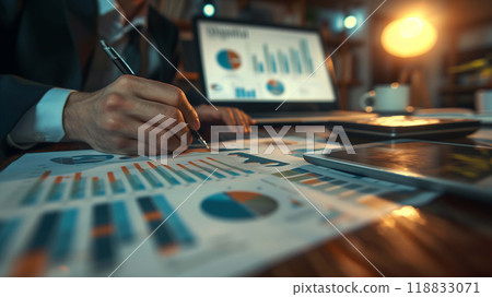 Analysts at the Helm, Strategic Business Planning for Enhanced Performance and Market Advantage 118833071