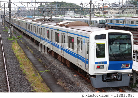 Seibu Ikebukuro Line 6000 series 50 (Ikebukuro Line main line exclusive vehicle) parked at Kotesashi Depot Seibu Ikebukuro Line 6000 series 50 (Ikebukuro Line main line exclusive vehicle) parked at Kotesashi Depot 118833085