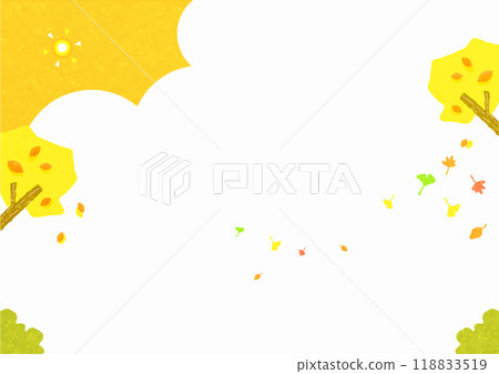Autumn background material: Colorful and stylish illustrations Autumn background material: Colorful and stylish illustrations 118833519