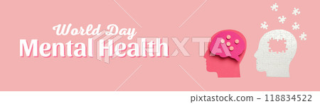 World Mental Health Day, created using Generative AI technology. World Mental Health Day, created using Generative AI technology. 118834522