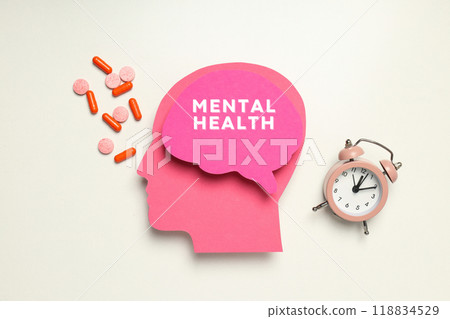 World Mental Health Day, created using Generative AI technology. World Mental Health Day, created using Generative AI technology. 118834529