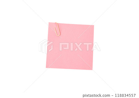 PNG, Office accessories concept, paper clip, isolated on white background 118834557