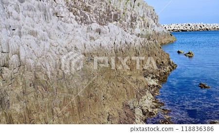 Hatsuse dyke on Iki Island, Nagasaki Prefecture 118836386