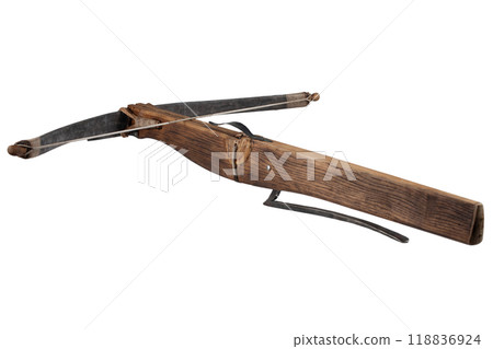 vintage medieval crossbow vintage medieval crossbow 118836924