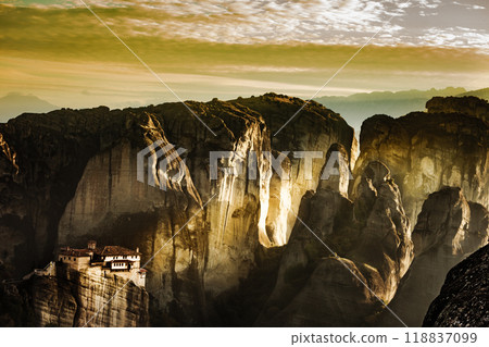 Monastery of Rousanou, Meteora Greece Monastery of Rousanou, Meteora Greece 118837099