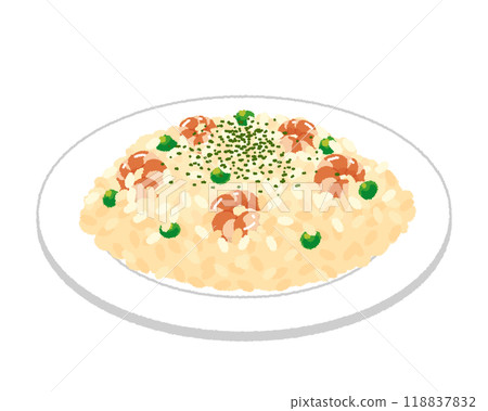 Pilaf illustrations Pilaf illustrations 118837832