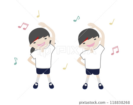 學生在運動會做廣播練習 學生在運動會做廣播練習 118838268