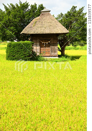 Tono Heritage Kojin Shrine in Autumn 118839577