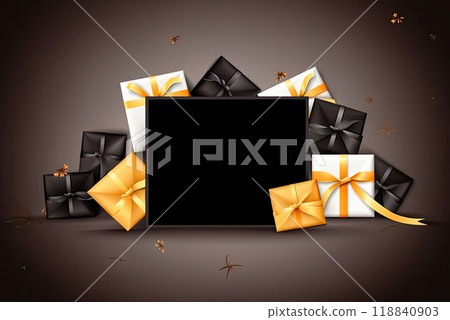 Holiday Sale Banners for Black Friday - Generative AI 118840903