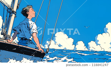 yacht sailing 118841247