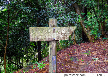 Gunma Prefecture, Shibukawa City, Mizusawa Kannon, Mizusawayama Mountain Trail 118842012