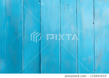Textured blue wooden wall with natural light shadows Textured blue wooden wall with natural light shadows 118842910