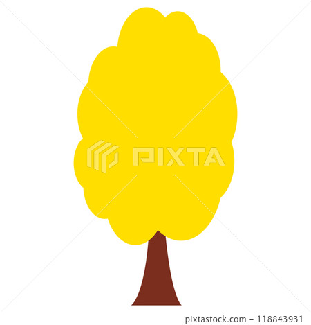 Illustration material: Trees, plants, autumn Illustration material: Trees, plants, autumn 118843931