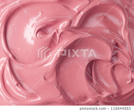 whipped pink cream background whipped pink cream background 118844883
