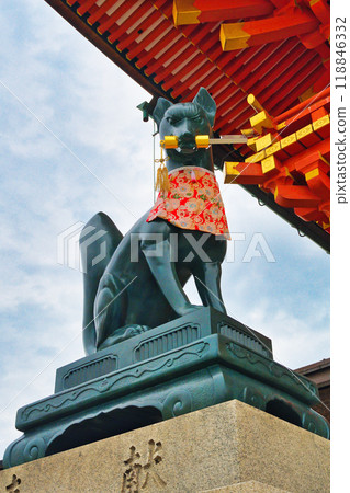 京都伏見稻荷大社駒經(京都府京都市伏見區) 京都伏見稻荷大社駒經(京都府京都市伏見區) 118846332