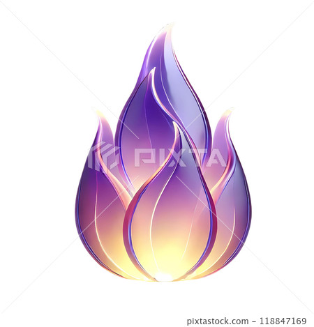 abstract colorful flame of burning fire 118847169