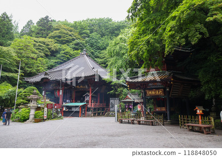 群馬縣、澀川市、水澤觀世音菩薩本堂、六角堂 群馬縣、澀川市、水澤觀世音菩薩本堂、六角堂 118848050