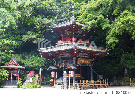 Gunma Prefecture Shibukawa City Mizusawa Kannon Hexagonal Hall 118848052