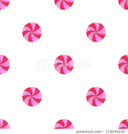 seamless pattern with lollipops 118849242