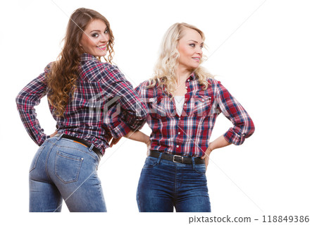 Portrait adult daughter with mother. Portrait adult daughter with mother. 118849386
