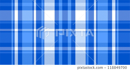 Gingham pattern background. Retro tablecloth texture. Abstract color full of Scott pattern. Pastel gingham seamless background for print on fabric. Vector art. 118849700