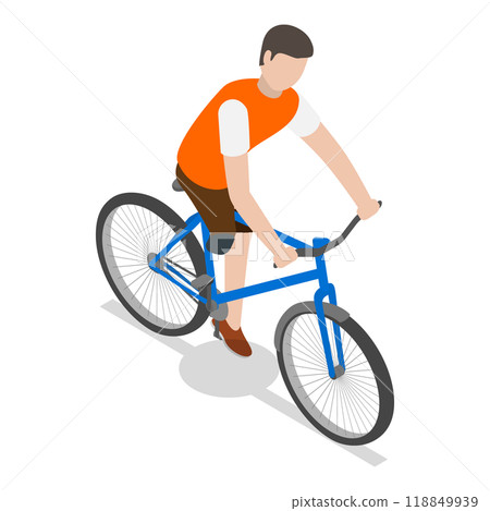3D Isometric Flat Set of Paralympians. Item 5 3D Isometric Flat Set of Paralympians. Item 5 118849939