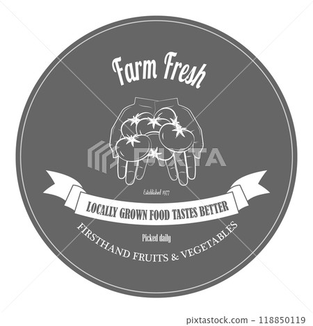 Farm Fresh Products Badge Set.. Item 1 Farm Fresh Products Badge Set.. Item 1 118850119