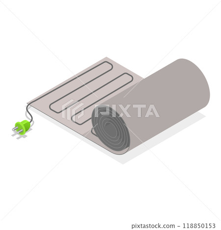 3D Isometric Flat Illustration of HVACS Systems. Item 2 3D Isometric Flat Illustration of HVACS Systems. Item 2 118850153