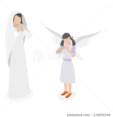 3D Isometric Flat Set of Faith And Religion. Item 3 3D Isometric Flat Set of Faith And Religion. Item 3 118850349