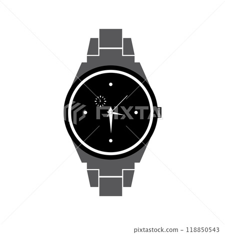 Wristwatch Icon Design 118850543