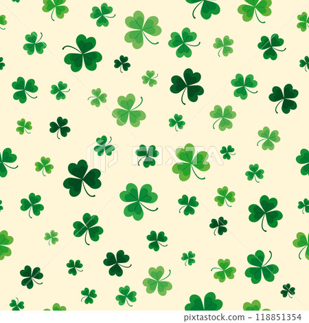 Vector background with trefoils 118851354